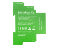 Shelly 2-kanałowy ściemniacz na szynę DIN Pro Dimmer 2 - 1268493 - zdjęcie 3